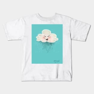 Pitter Patter Party Cloud Kids T-Shirt